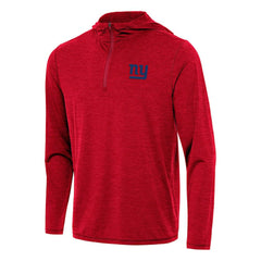 NFL New York Giants Antigua Tidy Quarter-Zip Pullover Hoodie