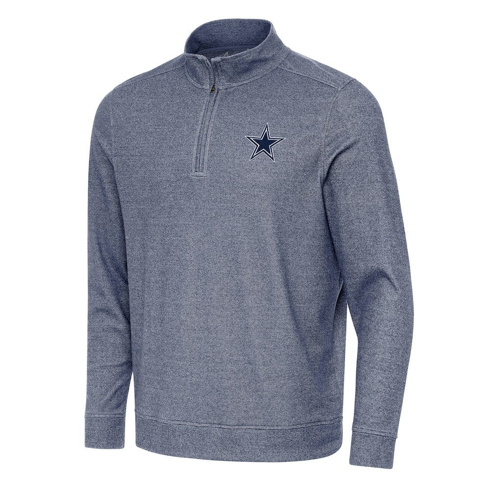 NFL Dallas Cowboys Antigua Subtle Quarter-Zip Top