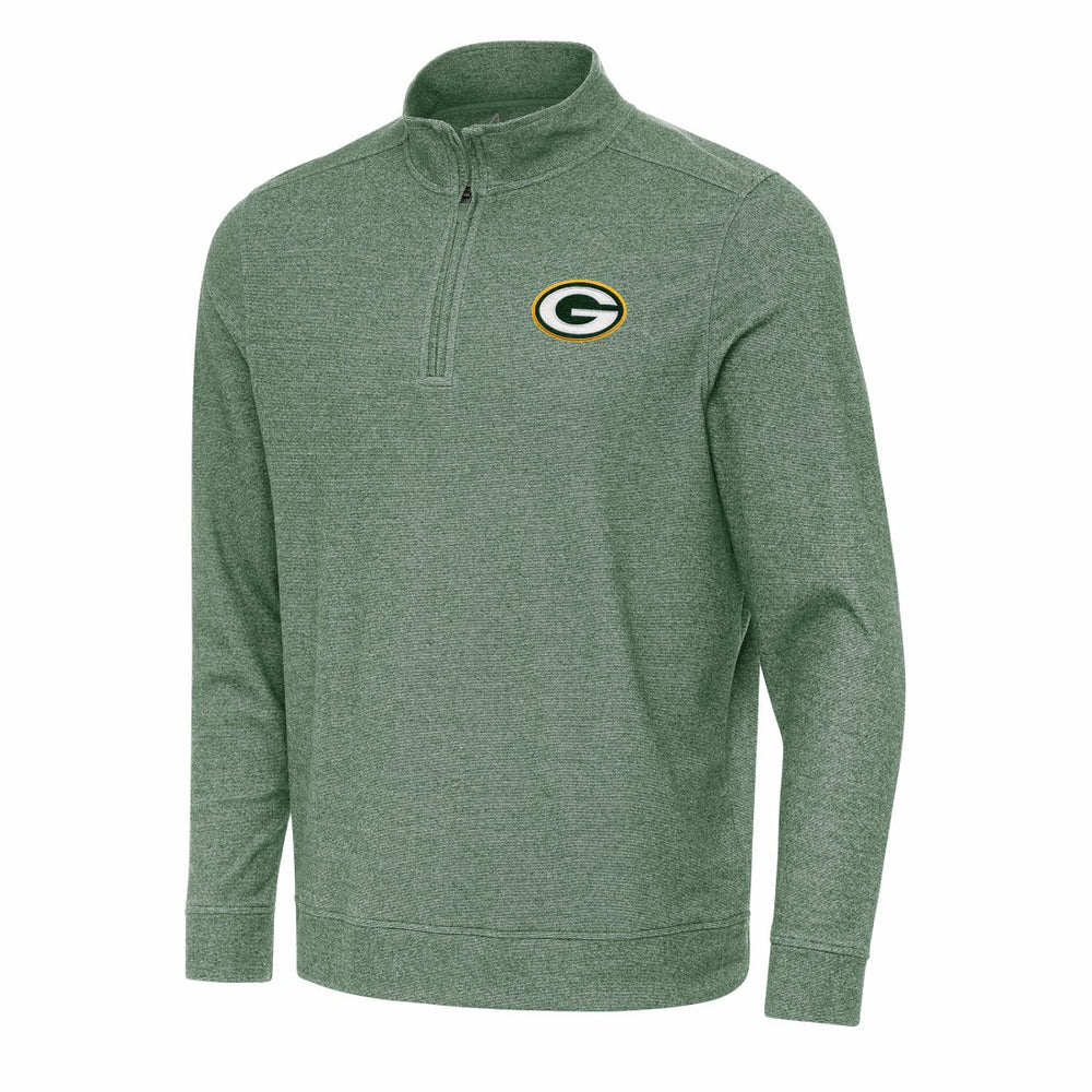 NFL Green Bay Packers Antigua Subtle Quarter-Zip Top