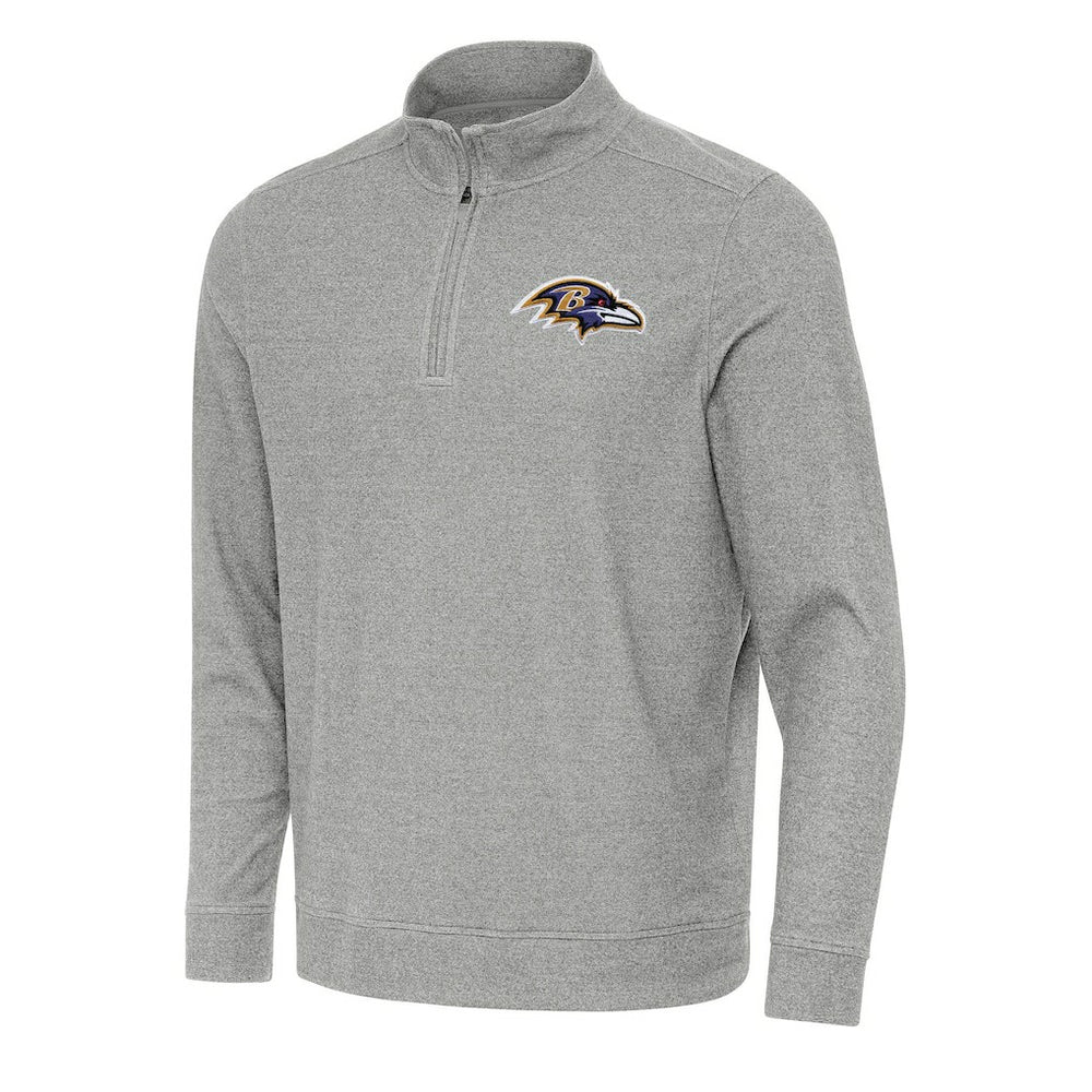 NFL Baltimore Ravens Antigua Subtle Quarter-Zip Top