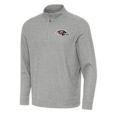 NFL Baltimore Ravens Antigua Subtle Quarter-Zip Top