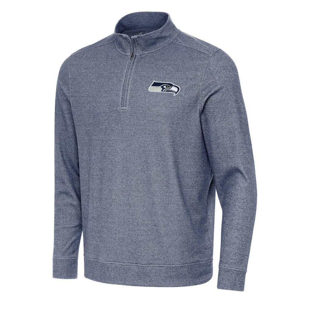 NFL Seattle Seahawks Antigua Subtle Quarter-Zip Top