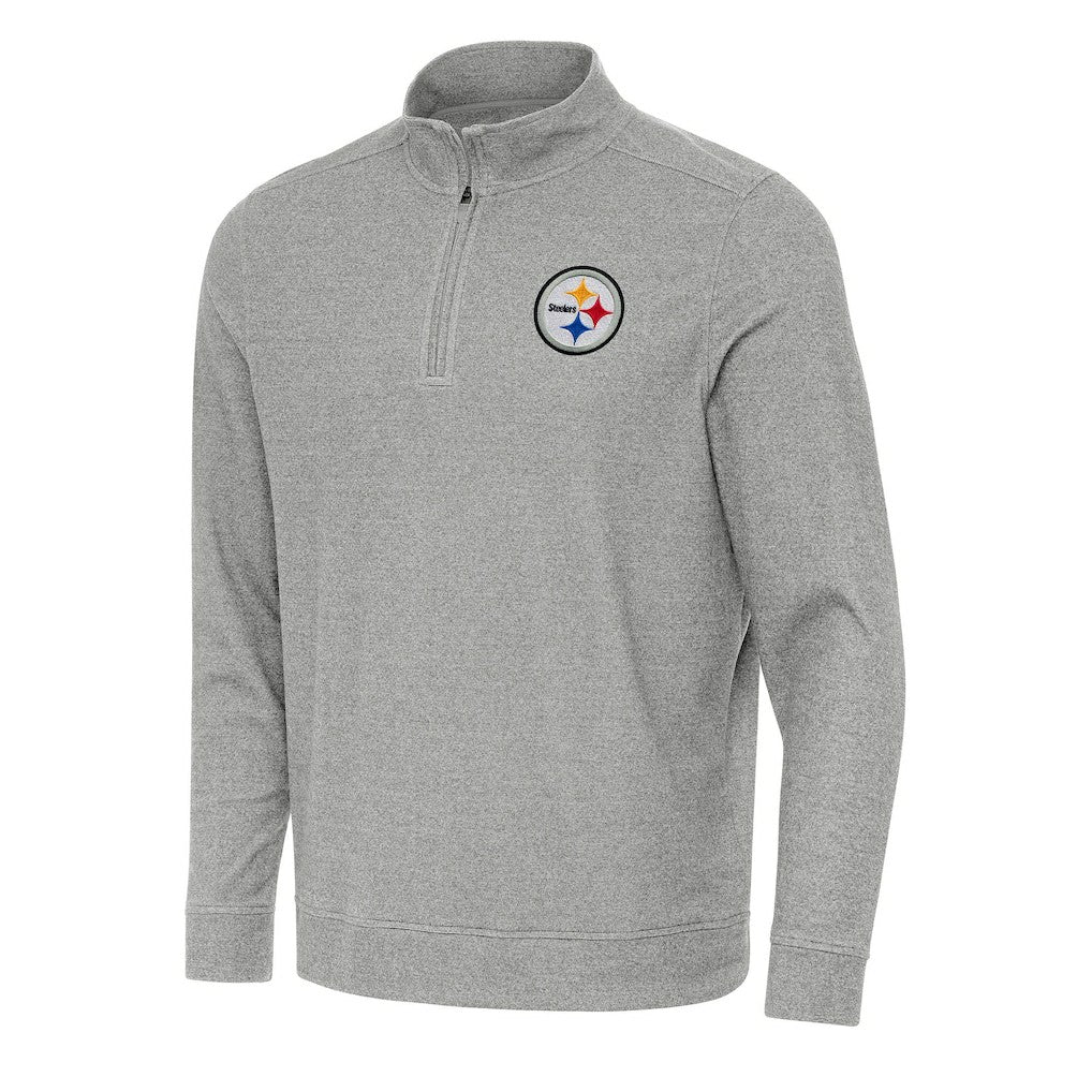 NFL Pittsburgh Steelers Antigua Subtle Quarter-Zip Top