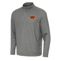 NFL Washington Commanders Antigua Subtle Quarter-Zip Top