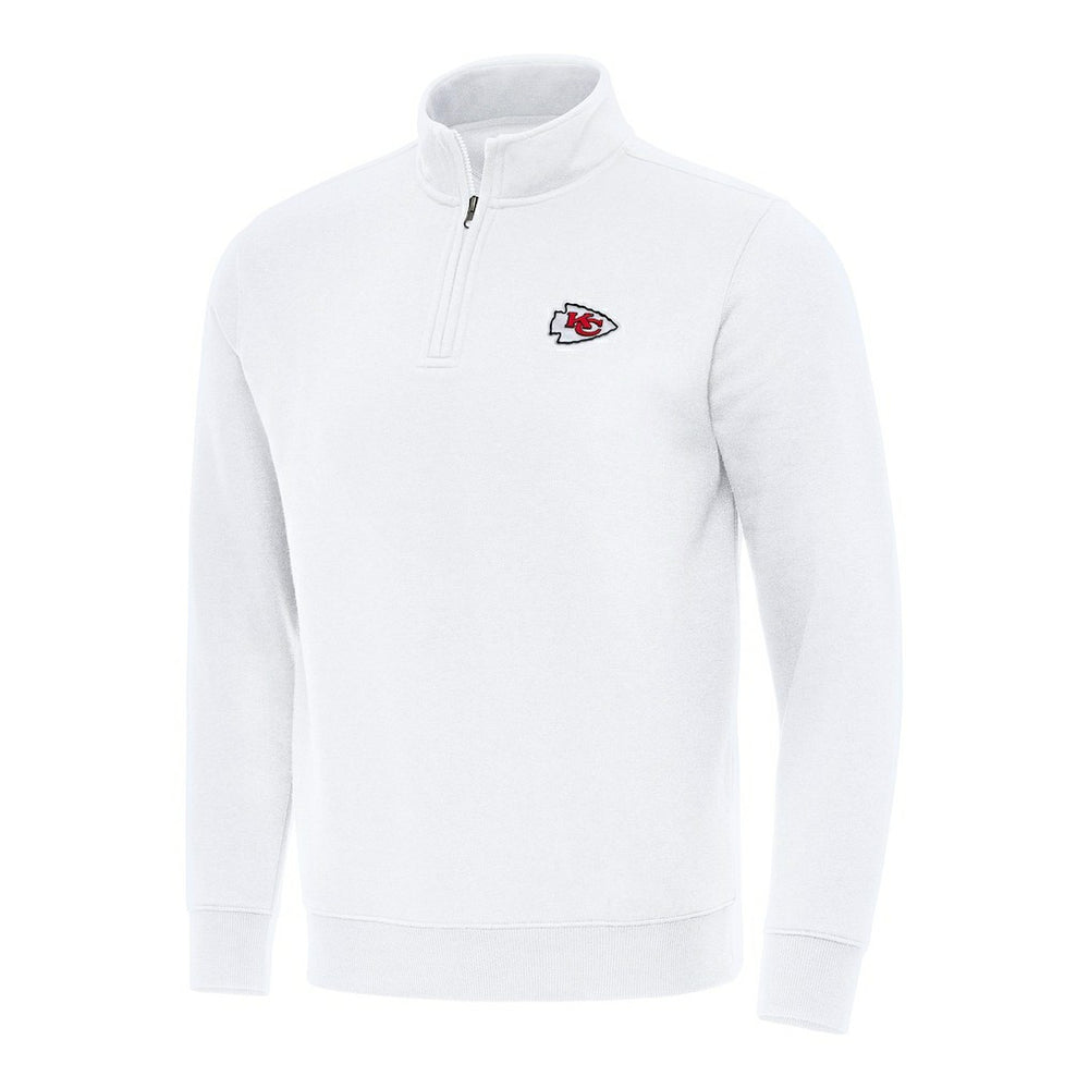 NFL Kansas City Chiefs Antigua Victory Quarter-Zip Pullover Top