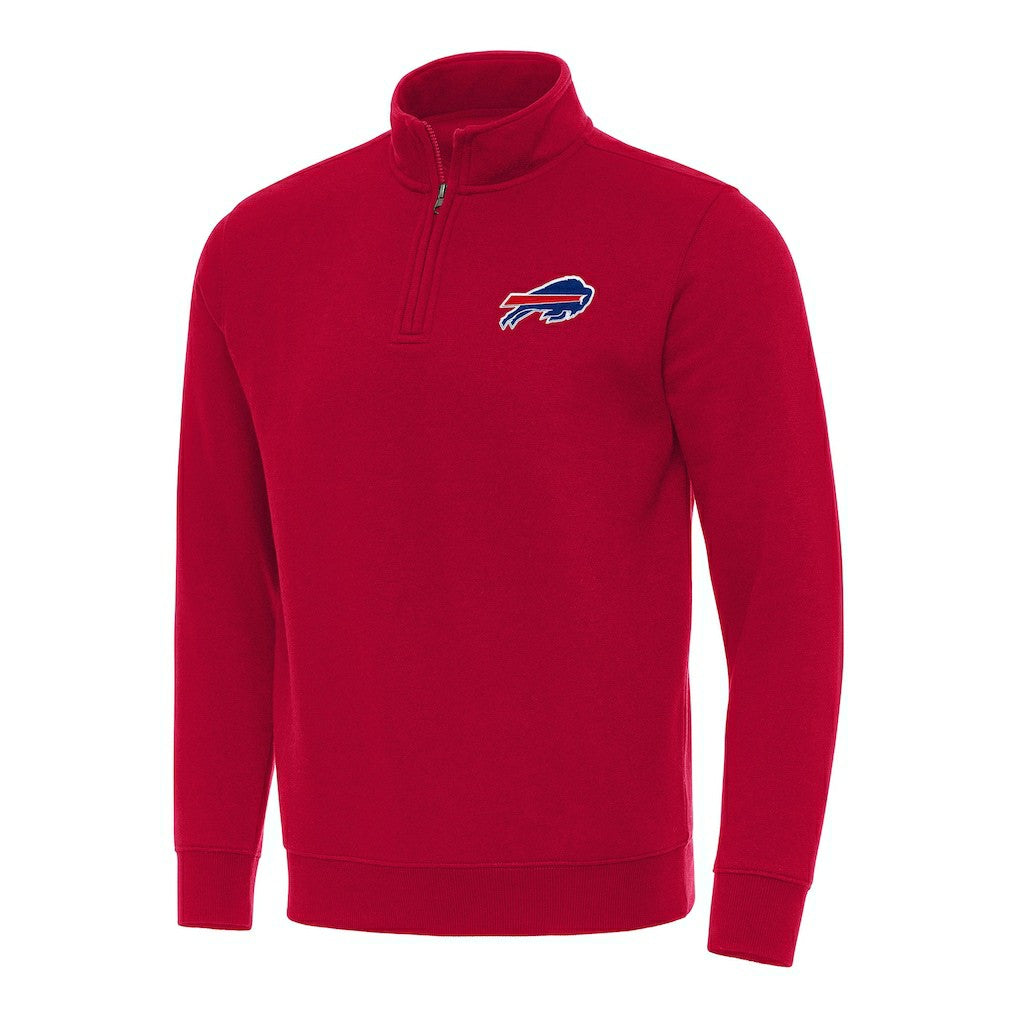 NFL Buffalo Bills Antigua Victory Quarter-Zip Pullover Top