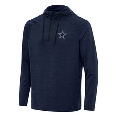 NFL Dallas Cowboys Antigua Spikes Quarter-Zip Pullover Hoodie