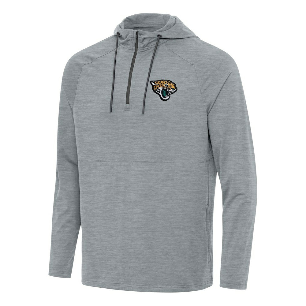 NFL Jacksonville Jaguars Antigua Spikes Quarter-Zip Pullover Hoodie