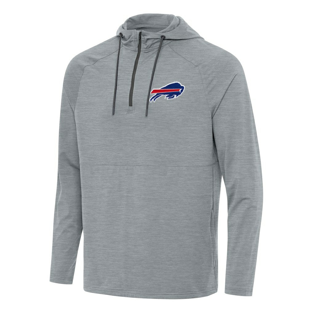 NFL Buffalo Bills Antigua Spikes Quarter-Zip Pullover Hoodie