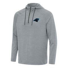 NFL Carolina Panthers Antigua Spikes Quarter-Zip Pullover Hoodie