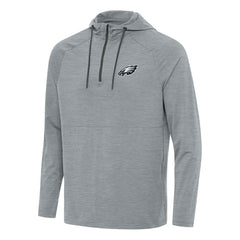 NFL Philadelphia Eagles Antigua Spikes Quarter-Zip Pullover Hoodie