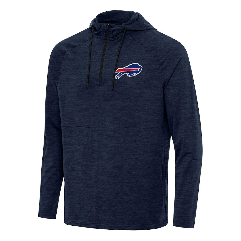 NFL Buffalo Bills Antigua Spikes Quarter-Zip Pullover Hoodie