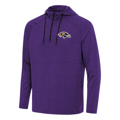 NFL Baltimore Ravens Antigua Spikes Quarter-Zip Pullover Hoodie