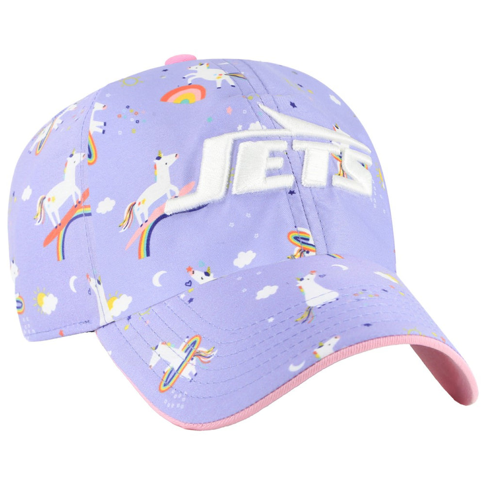 NFL New York Jets '47 Girls Preschool Unicorn Clean Up Adjustable Hat