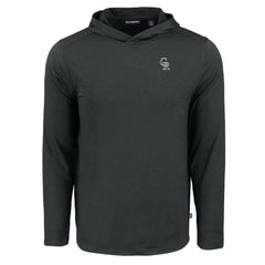 Colorado Rockies Cutter & Buck Coastline Epic Comfort Eco Recycled Long Sleeve Hoodie T-Shirt - Black