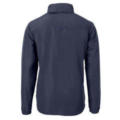 Chicago Cubs Cutter & Buck Charter Eco Recycled Full-Zip Hoodie Jacket - Navy
