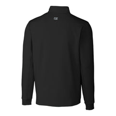 Pittsburgh Pirates Cutter & Buck Traverse Eco Tri-Blend DryTec Quarter-Zip Jacket - Black