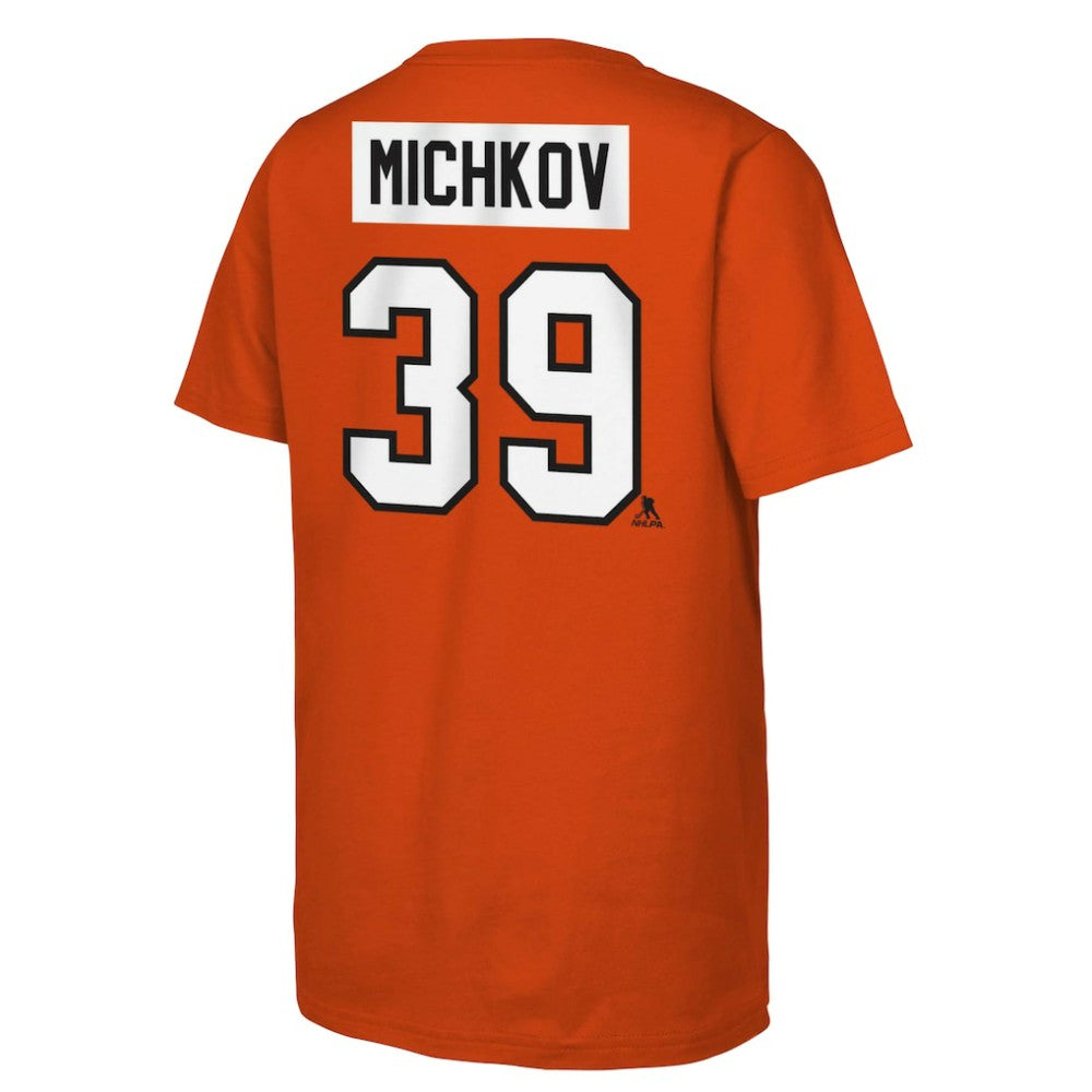 Matvei Michkov Philadelphia Flyers Youth Player Name & Number T-Shirt