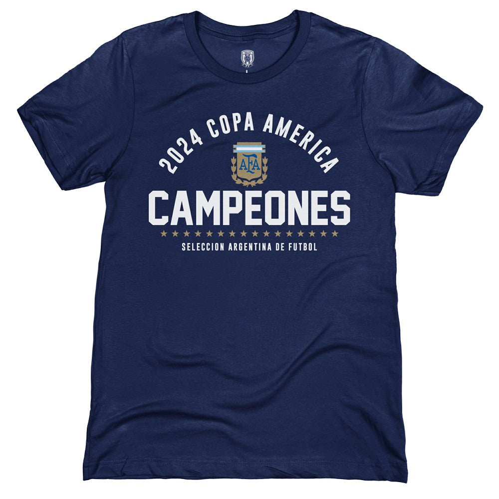 Argentina National Team 1863FC 2024 Copa America Champions T-Shirt / Soccer On sale