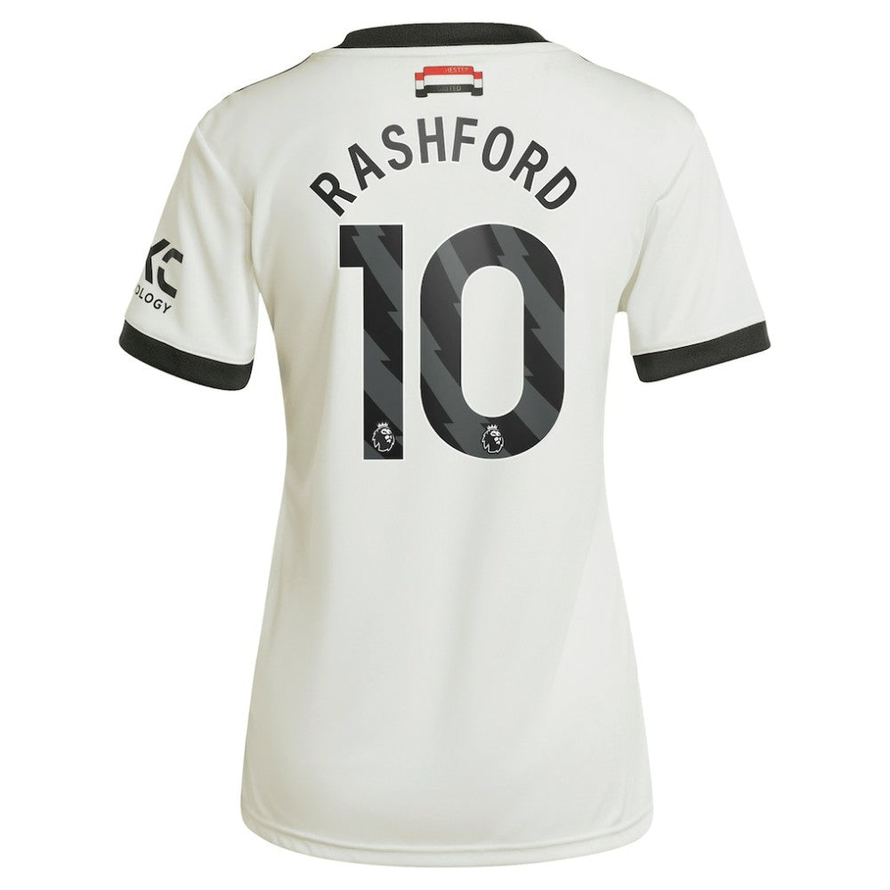 Marcus Rashford Manchester United Originals Women's 2024/25 Third Replica Jersey / Soccer Discount