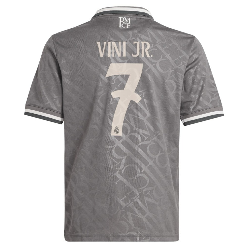 Vini Jr. Real Madrid Originals Youth 2024/25 Third Replica Player Jersey / Soccer Discount