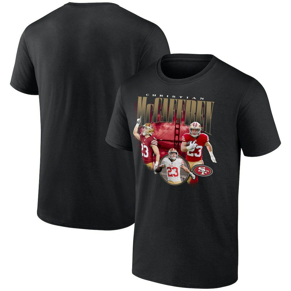 NFL San Francisco 49ers Christian McCaffrey  Notorious Player Graphic T-Shirt