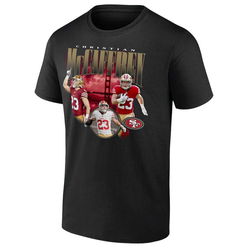 NFL San Francisco 49ers Christian McCaffrey  Notorious Player Graphic T-Shirt