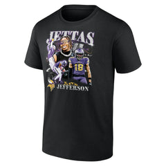 NFL Minnesota Vikings Justin Jefferson  Notorious Player Graphic T-Shirt