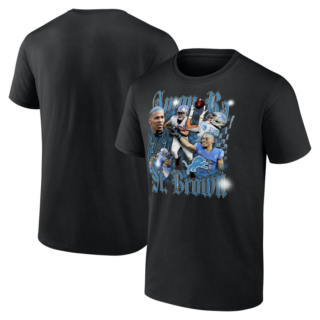 NFL Detroit Lions Amon-Ra St. Brown  Notorious Player Graphic T-Shirt