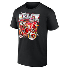 NFL Kansas City Chiefs Travis Kelce  Notorious Player Graphic T-Shirt