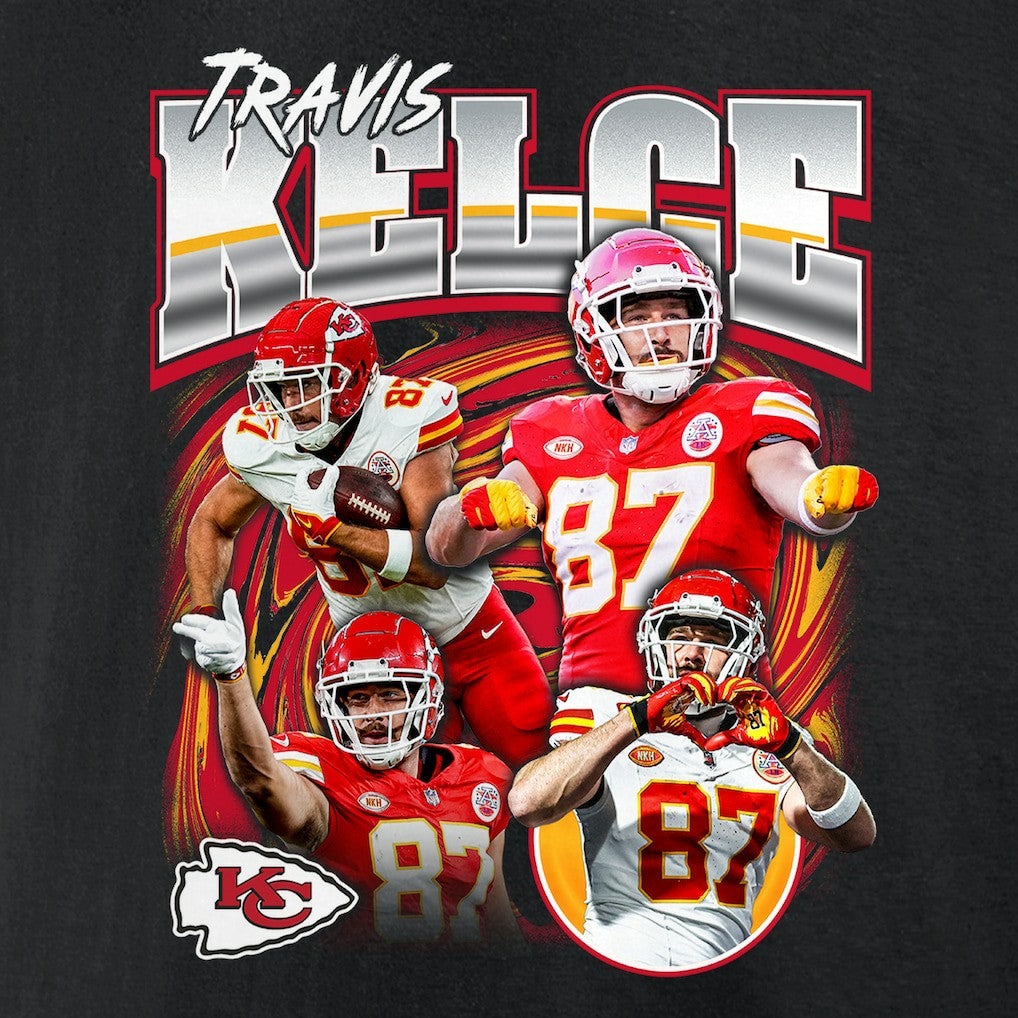 NFL Kansas City Chiefs Travis Kelce  Notorious Player Graphic T-Shirt
