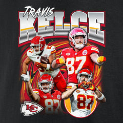 NFL Kansas City Chiefs Travis Kelce  Notorious Player Graphic T-Shirt