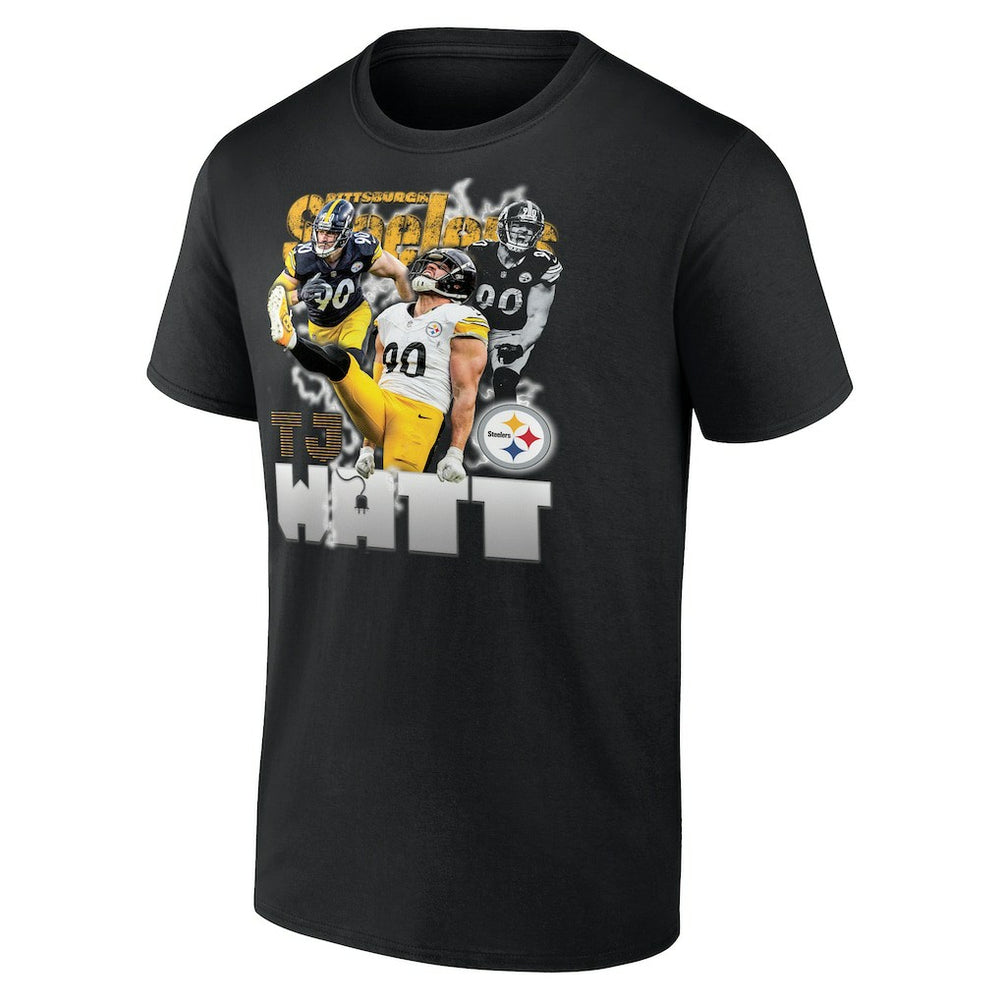 NFL Pittsburgh Steelers T.J. Watt  Notorious Player Graphic T-Shirt