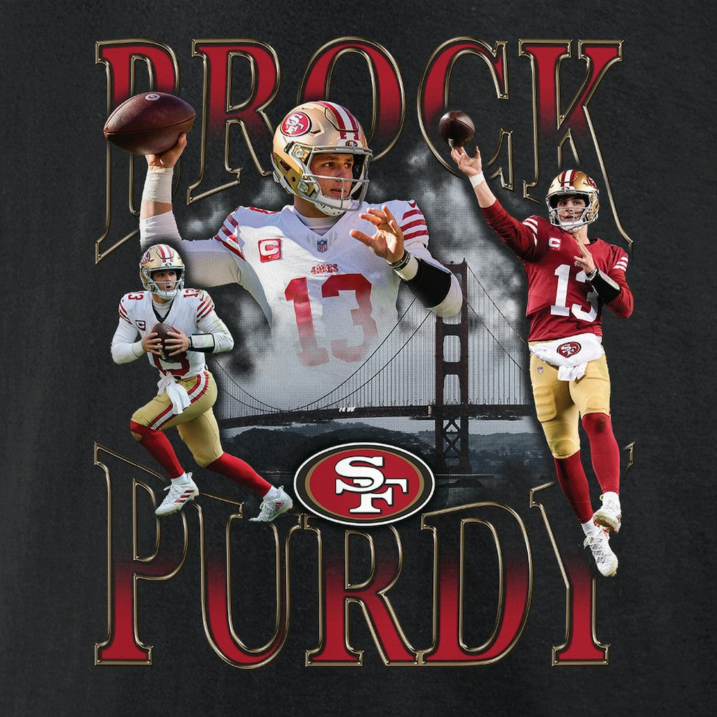 NFL San Francisco 49ers Brock Purdy  Notorious Player Graphic T-Shirt