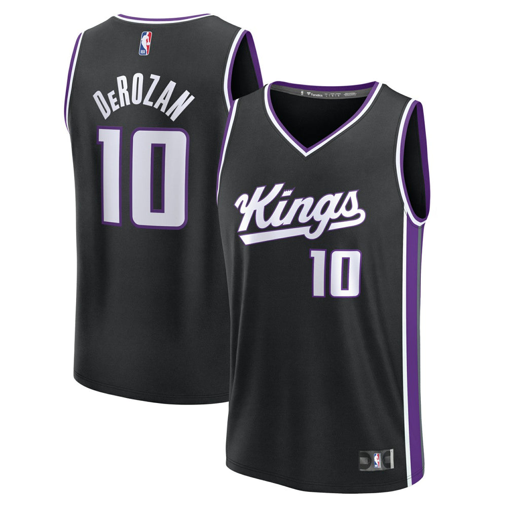 DeMar DeRozan Sacramento Kings Fast Break Replica Player Jersey - Icon Edition - Black | Fanatics discount