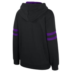 Los Angeles Lakers Stadium Essentials Women's Road Game Pullover Hoodie - Black cheap