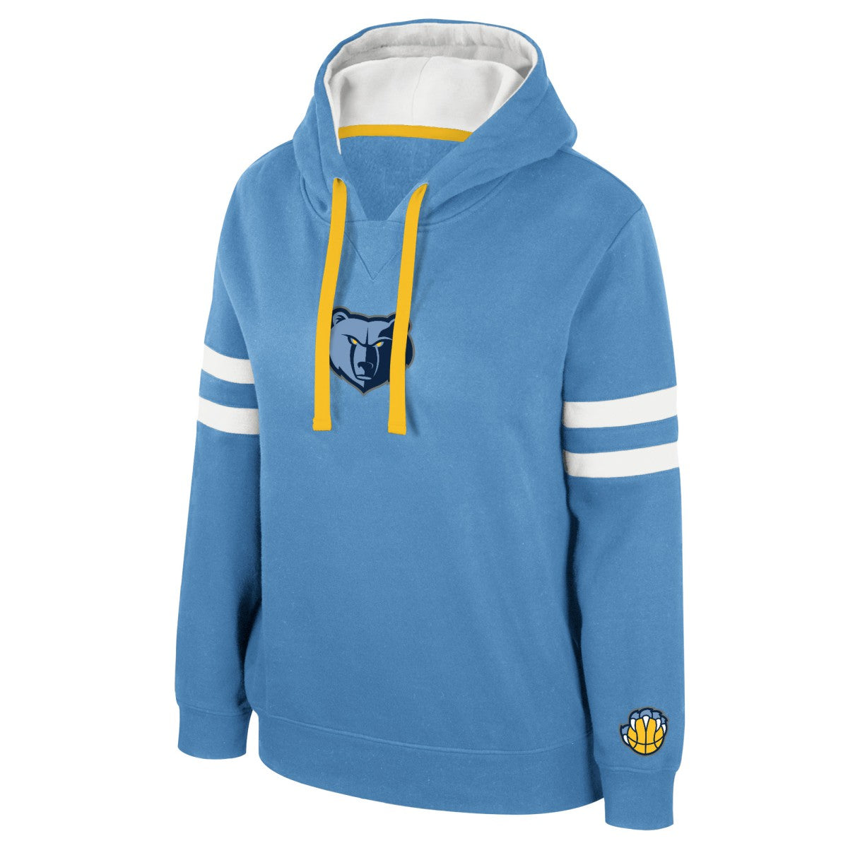 Memphis Grizzlies Stadium Essentials Women's Road Game Pullover Hoodie - Light Blue discount
