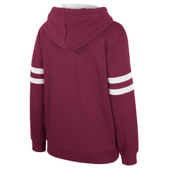 Cleveland Cavaliers Stadium Essentials Women's Road Game Pullover Hoodie sale - Wine outlet