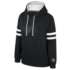 San Antonio Spurs Stadium Essentials Women's Road Game Pullover Hoodie - Black sale