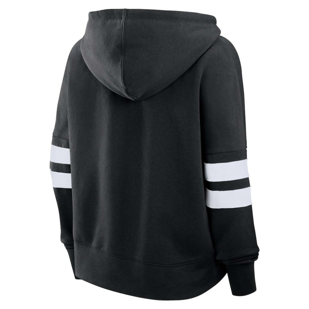 Utah Mammoth Fanatics Women's Oversized Seize V-Neck Pullover Hoodie