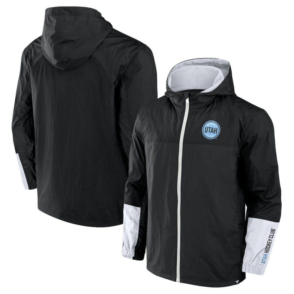 Utah Mammoth Fanatics Crash the Net Full-Zip Hoodie Jacket