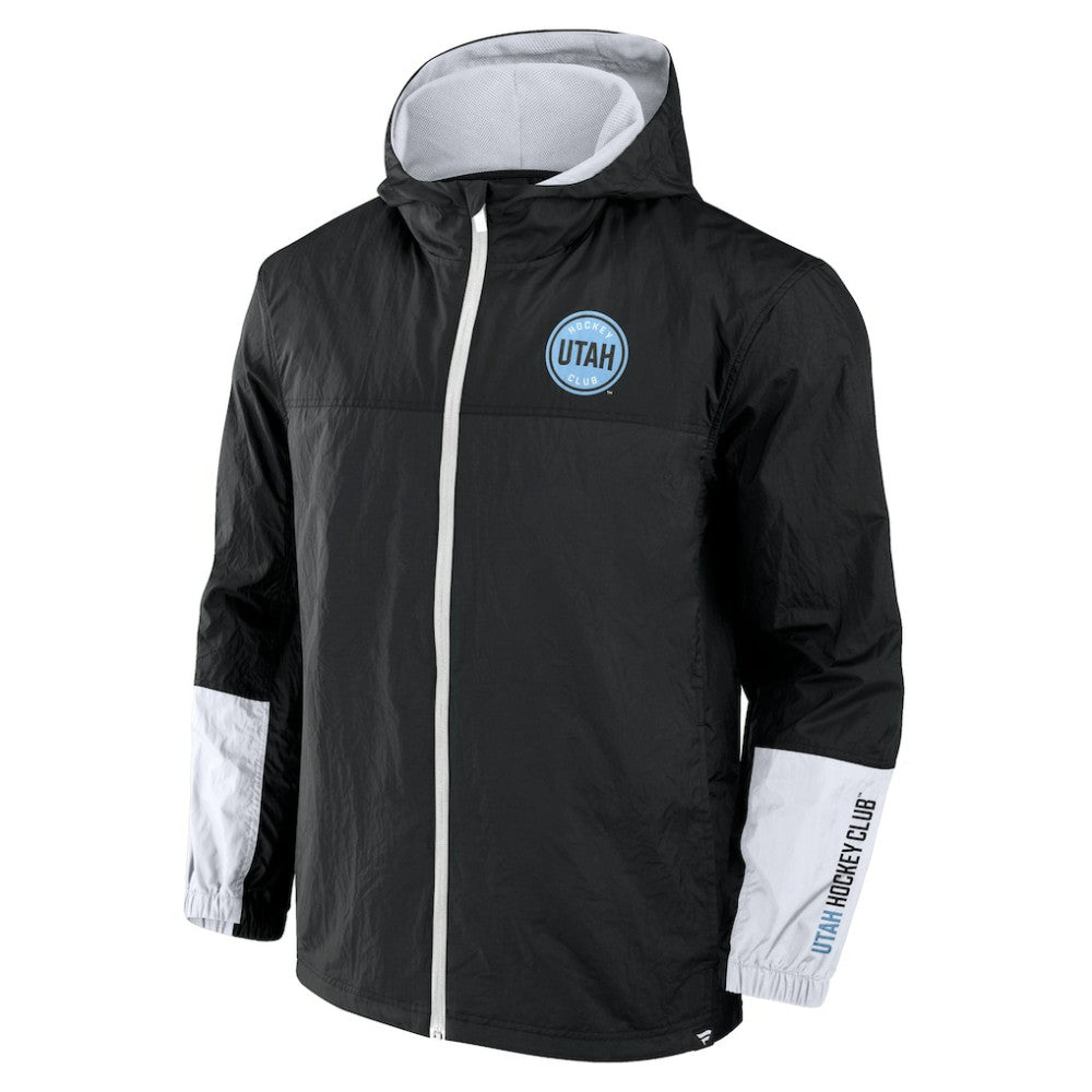 Utah Mammoth Fanatics Crash the Net Full-Zip Hoodie Jacket