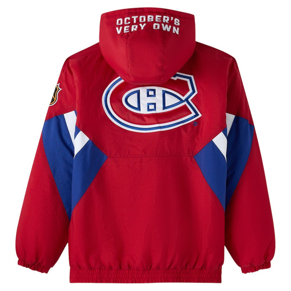 Montreal Canadiens OVO x Starter Half-Zip Hooded Jacket