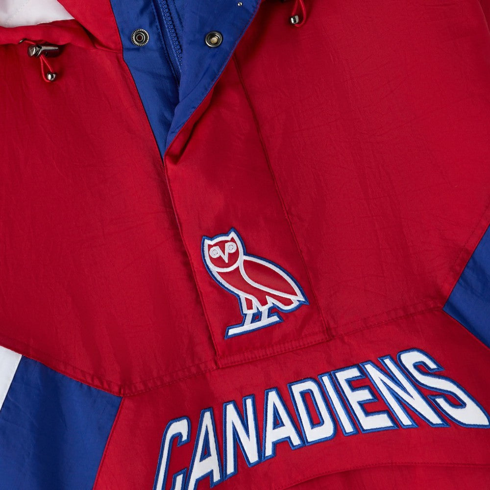 Montreal Canadiens OVO x Starter Half-Zip Hooded Jacket