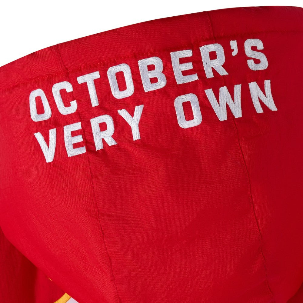 Calgary Flames OVO x Starter Half-Zip Hooded Jacket