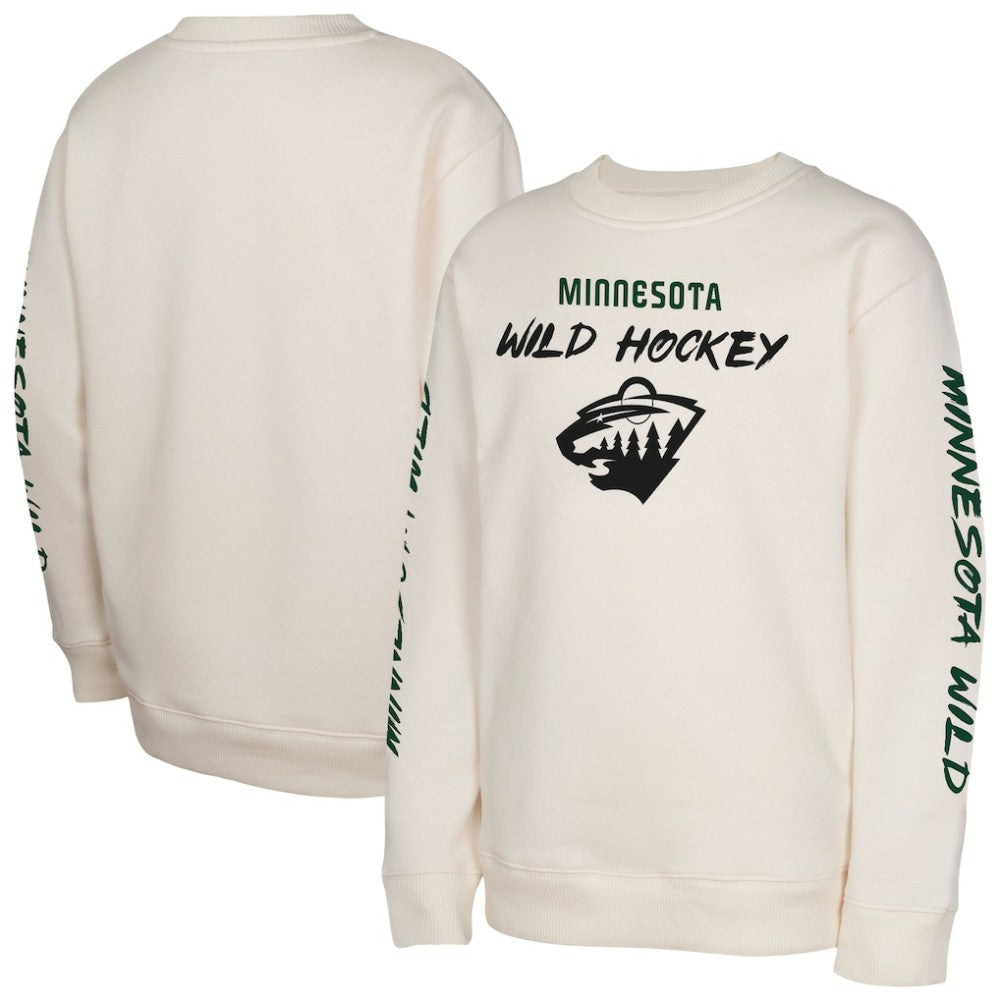 Minnesota Wild Youth Star Power Pullover Sweatshirt