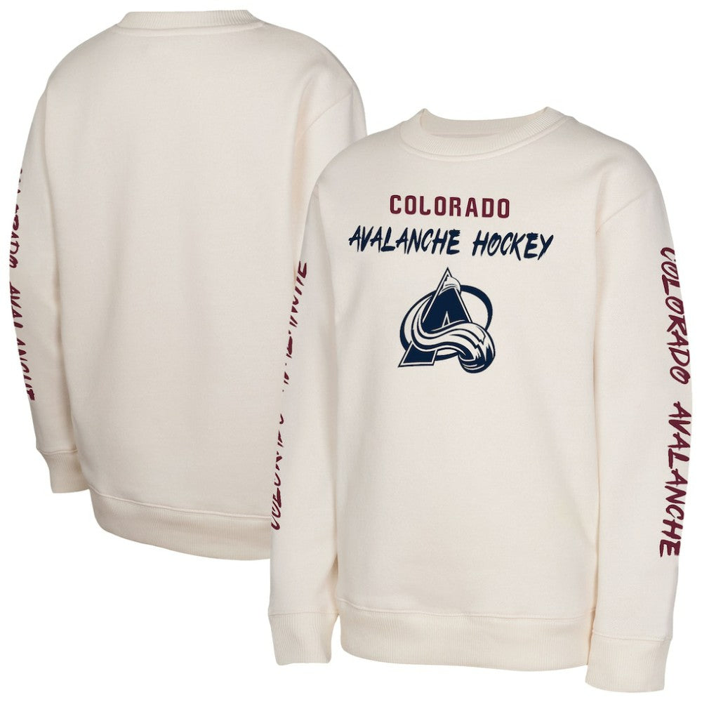 Colorado Avalanche Youth Star Power Pullover Sweatshirt
