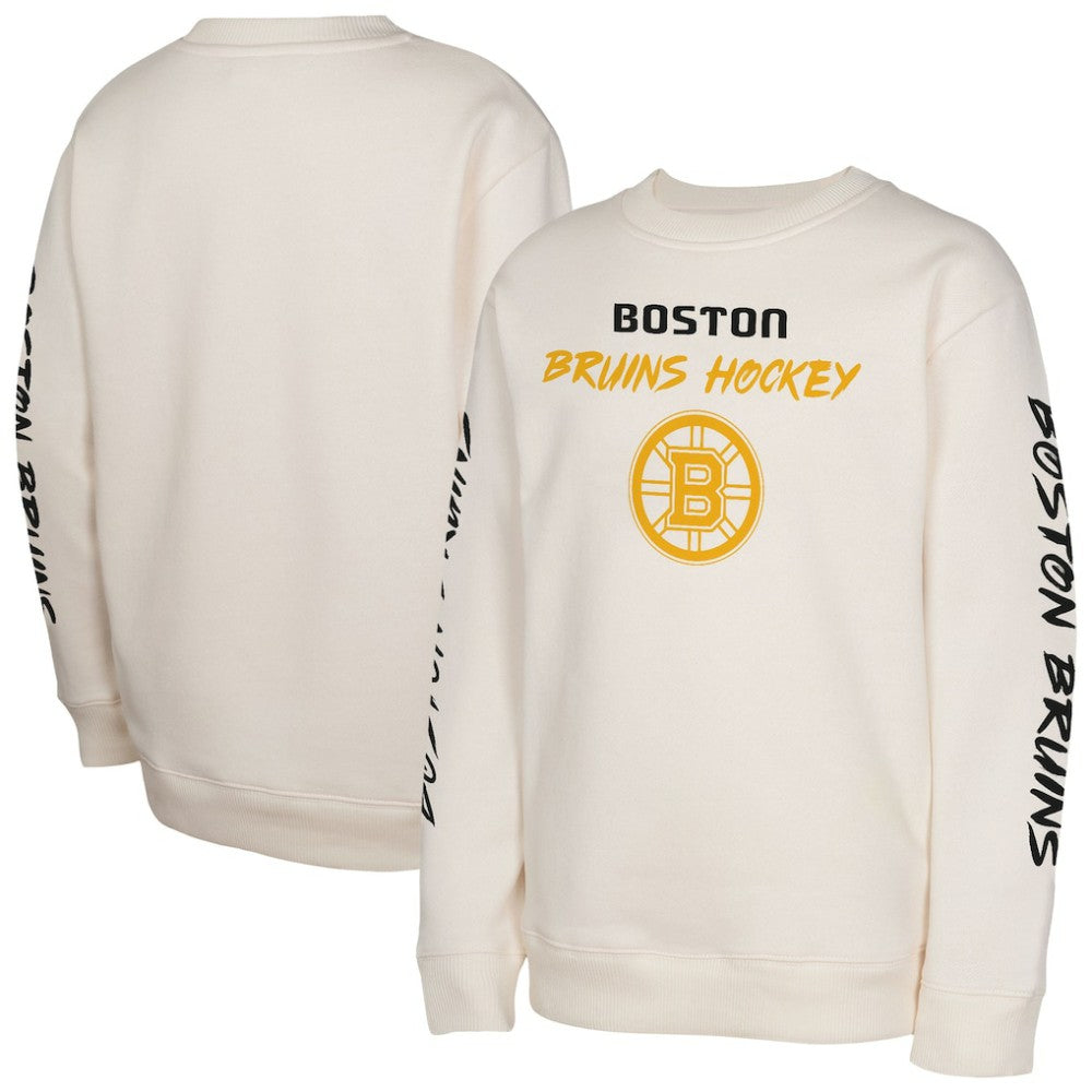 Boston Bruins Youth Star Power Pullover Sweatshirt