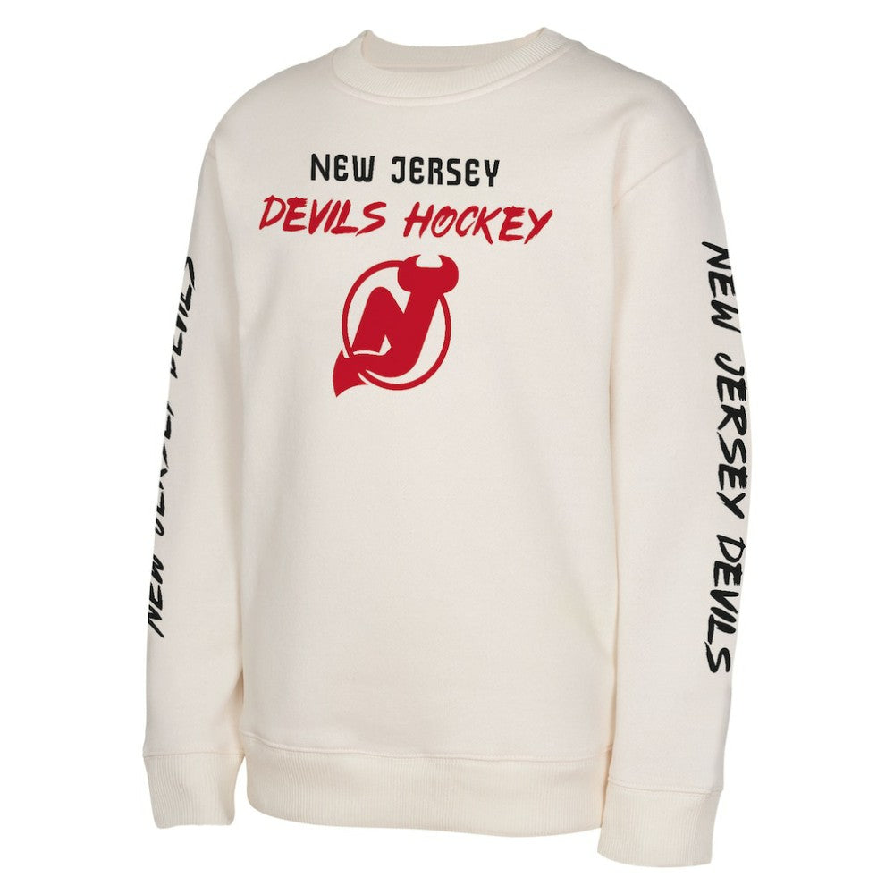 New Jersey Devils Youth Star Power Pullover Sweatshirt