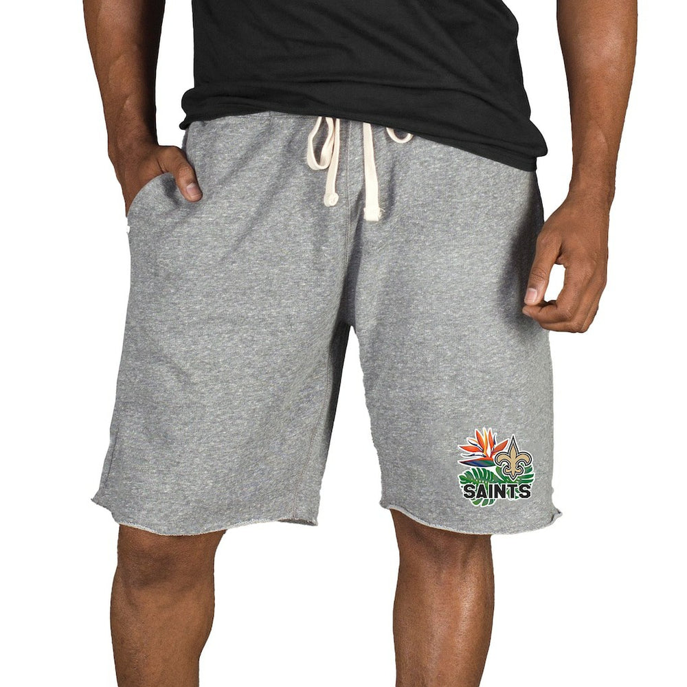 NFL New Orleans Saints Concepts Sport Mainstream Tri-Blend Shorts